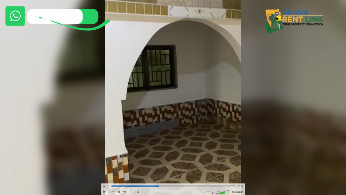 2 Bedroom Self-Contained House with Hall, Dining, Kitchen