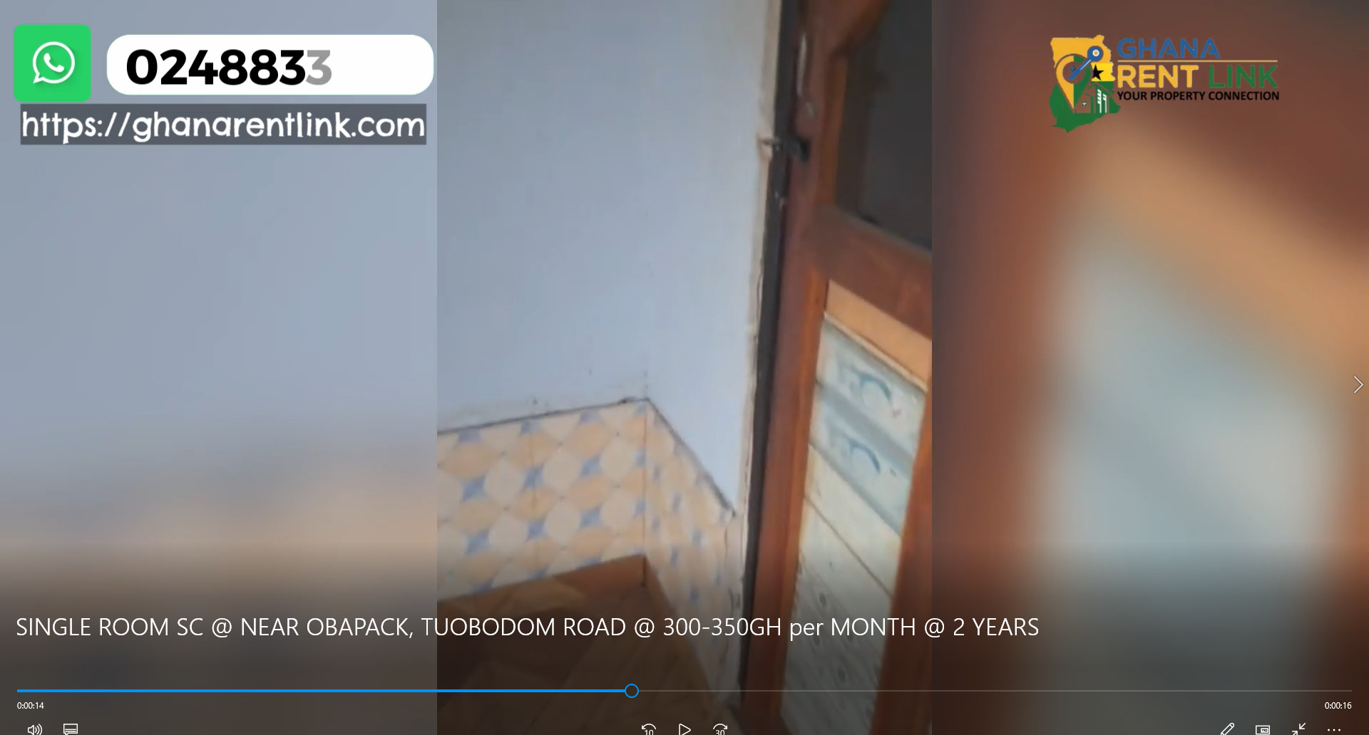 Single Room Self-Contained for Rent – Near Obapack