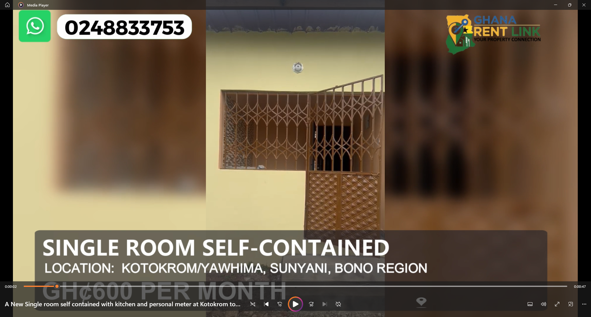 Single Room Self-Contained with Kitchen & Personal Meter