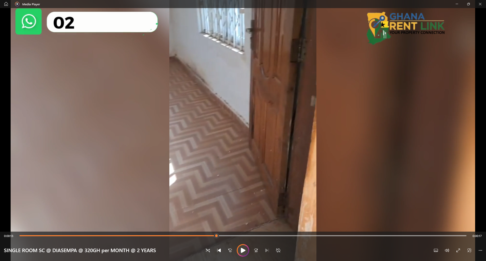 Single Room Self-Contained for Rent at Diasempa