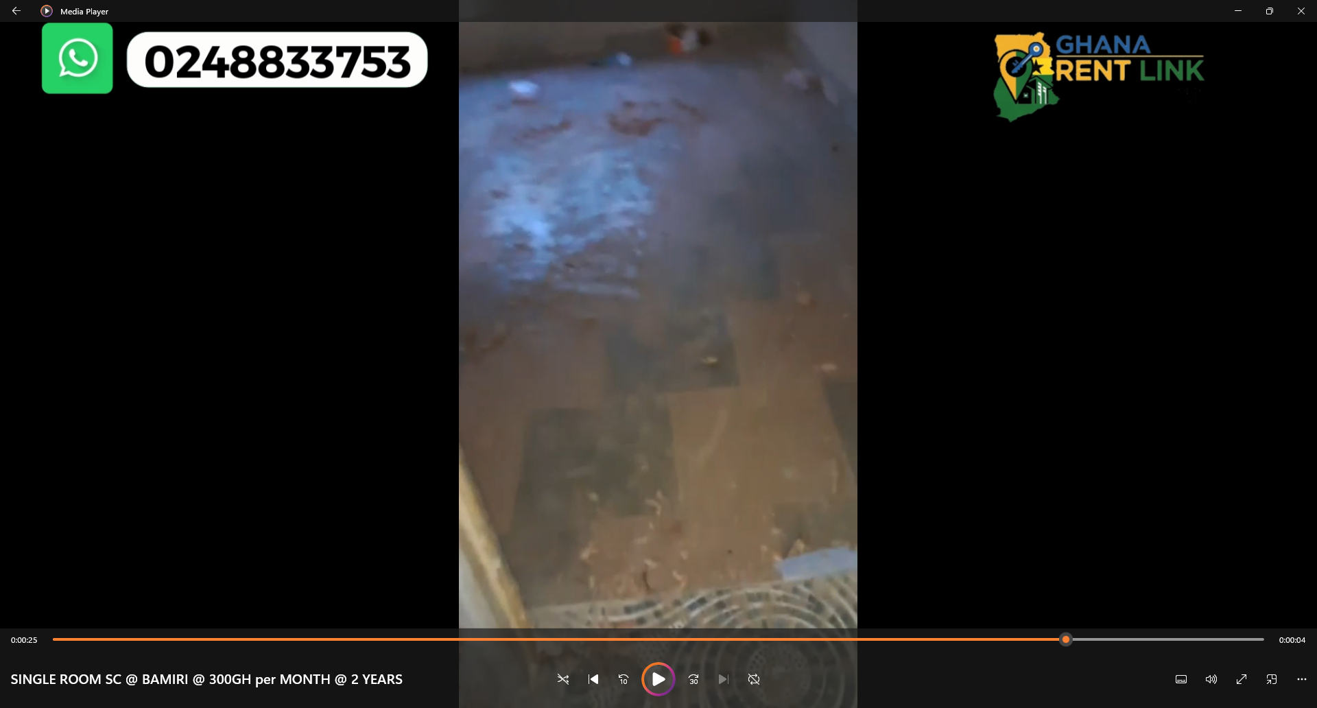 Single Room Self-Contained for Rent