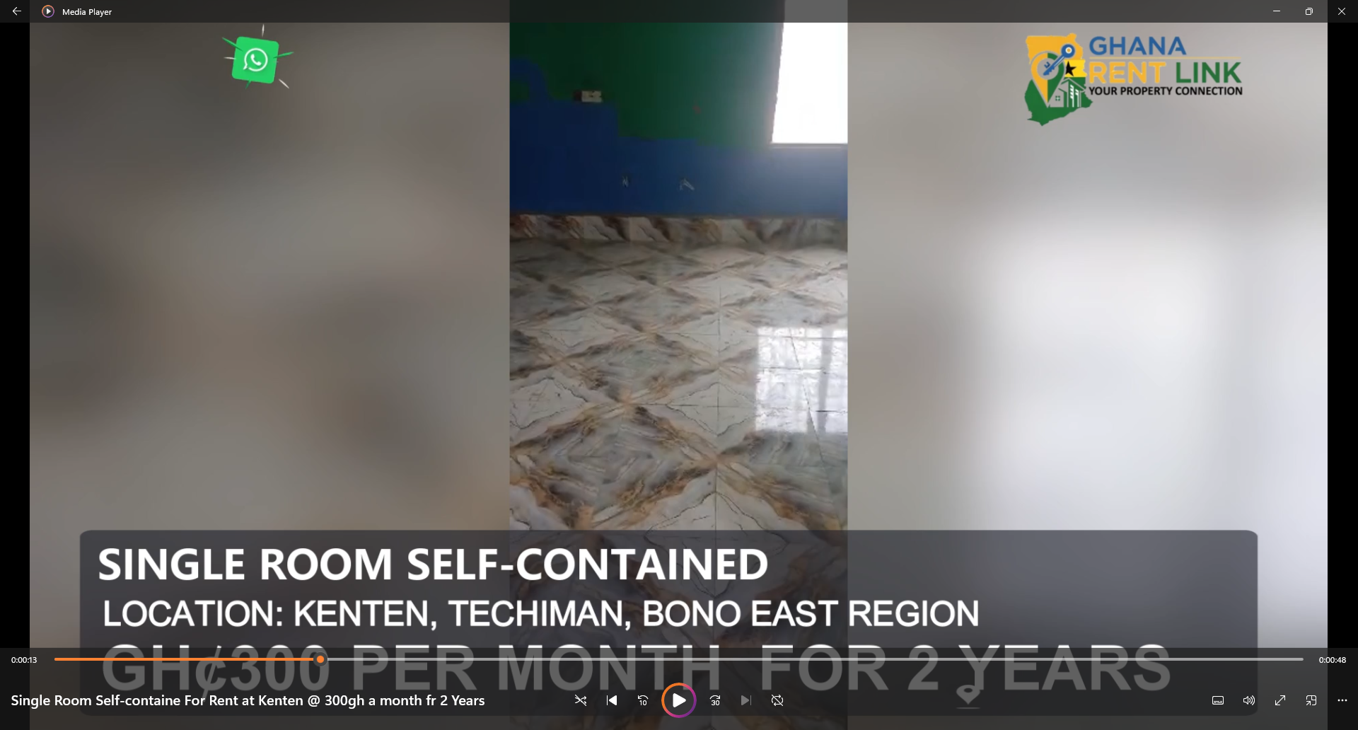 Single Room Self-Contained for Rent