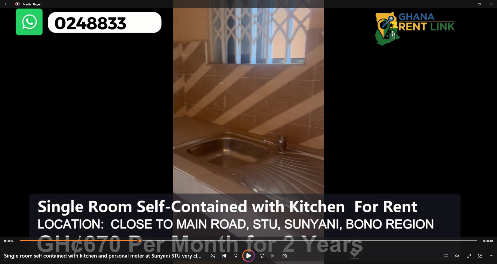 Single Room Self-Contained