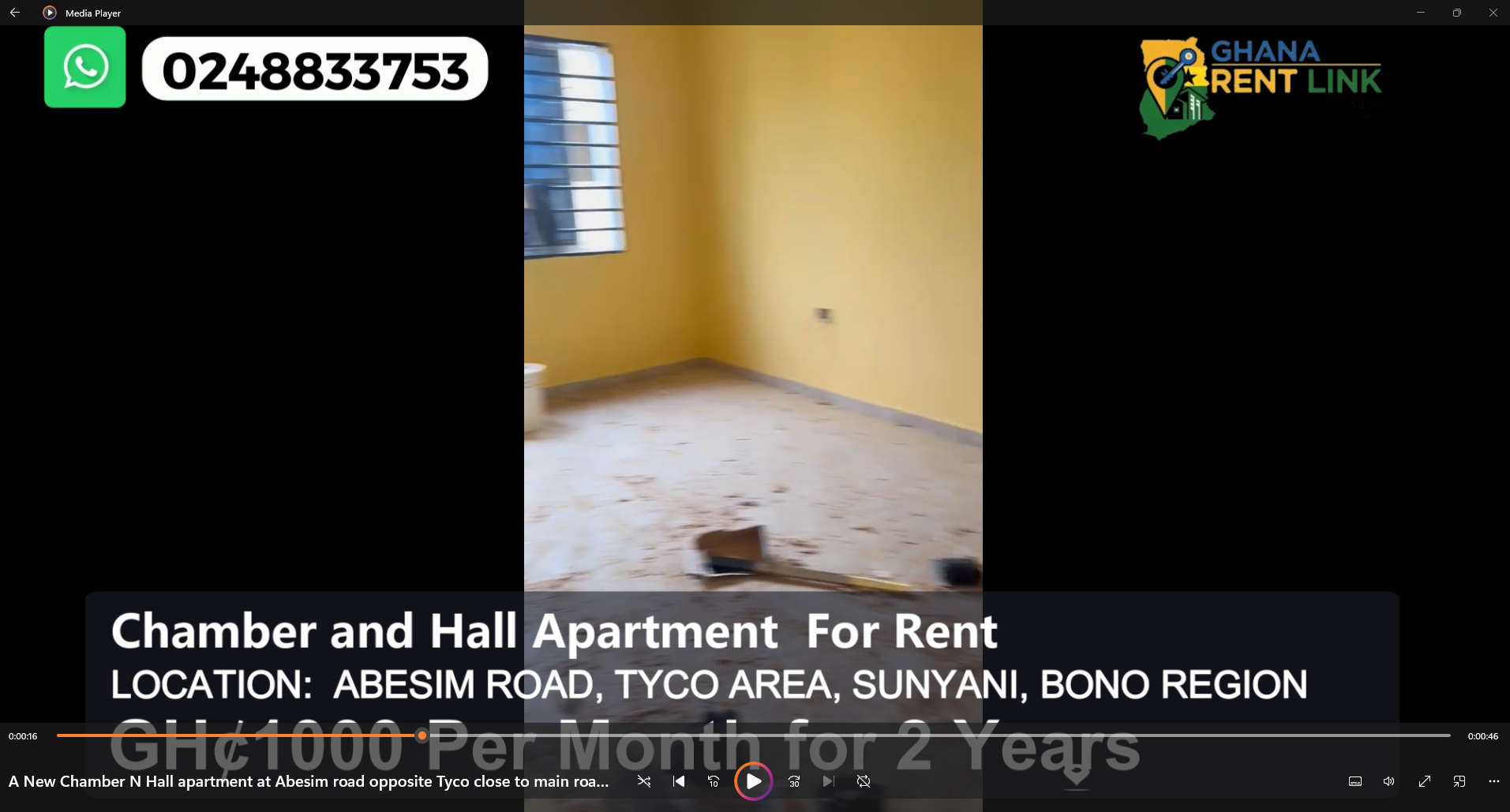 Chamber & Hall Apartment for Rent