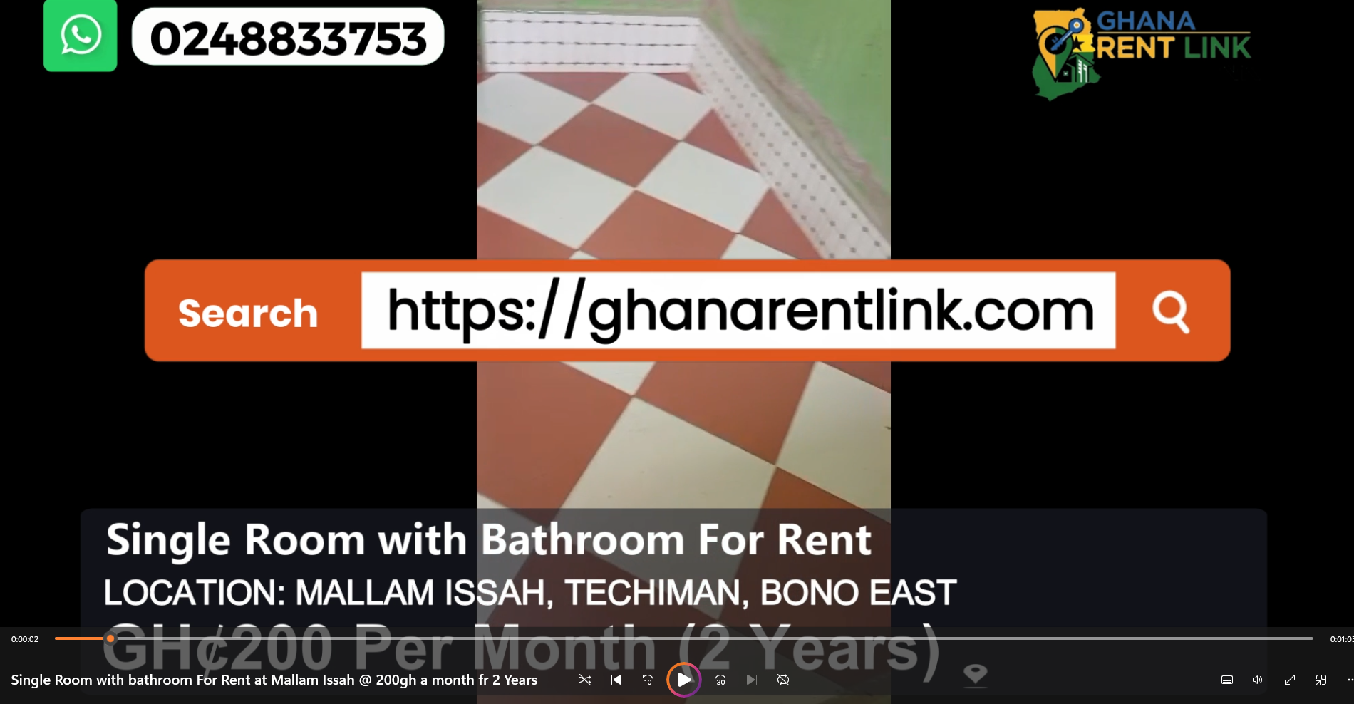 Single Room with Bathroom for Rent