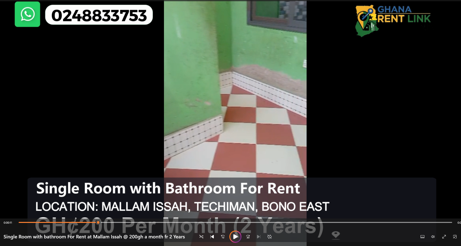 Single Room with Bathroom for Rent