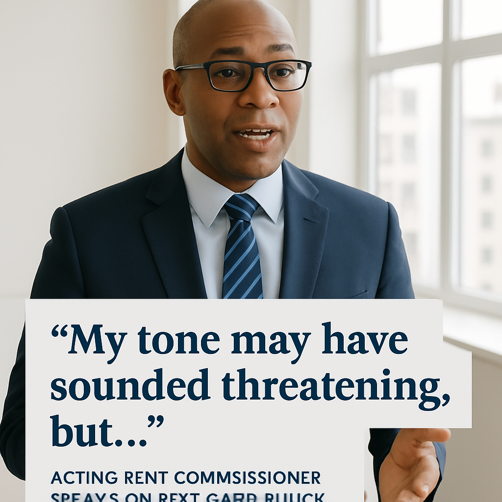 My tone may have sounded threatening, but… – Acting Rent Commissioner speaks on rent card policy