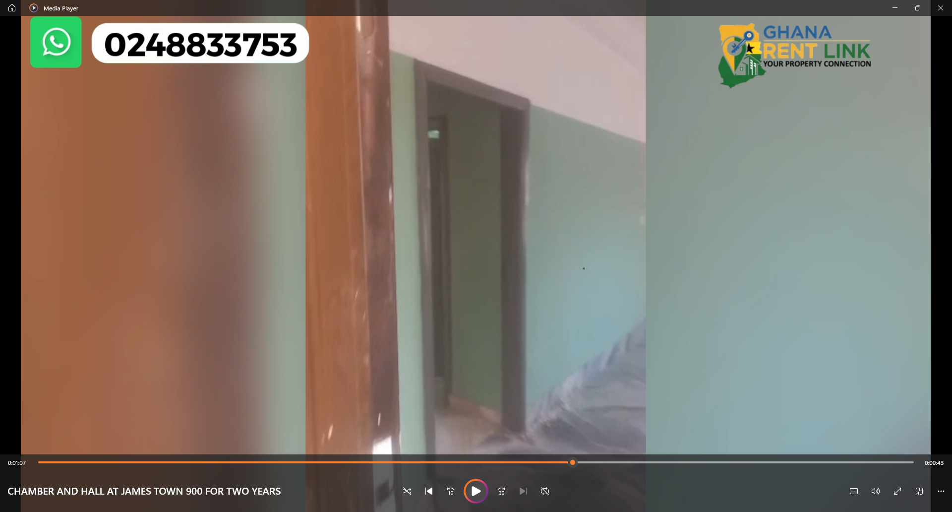 Chamber and Hall Self-Contained for Rent