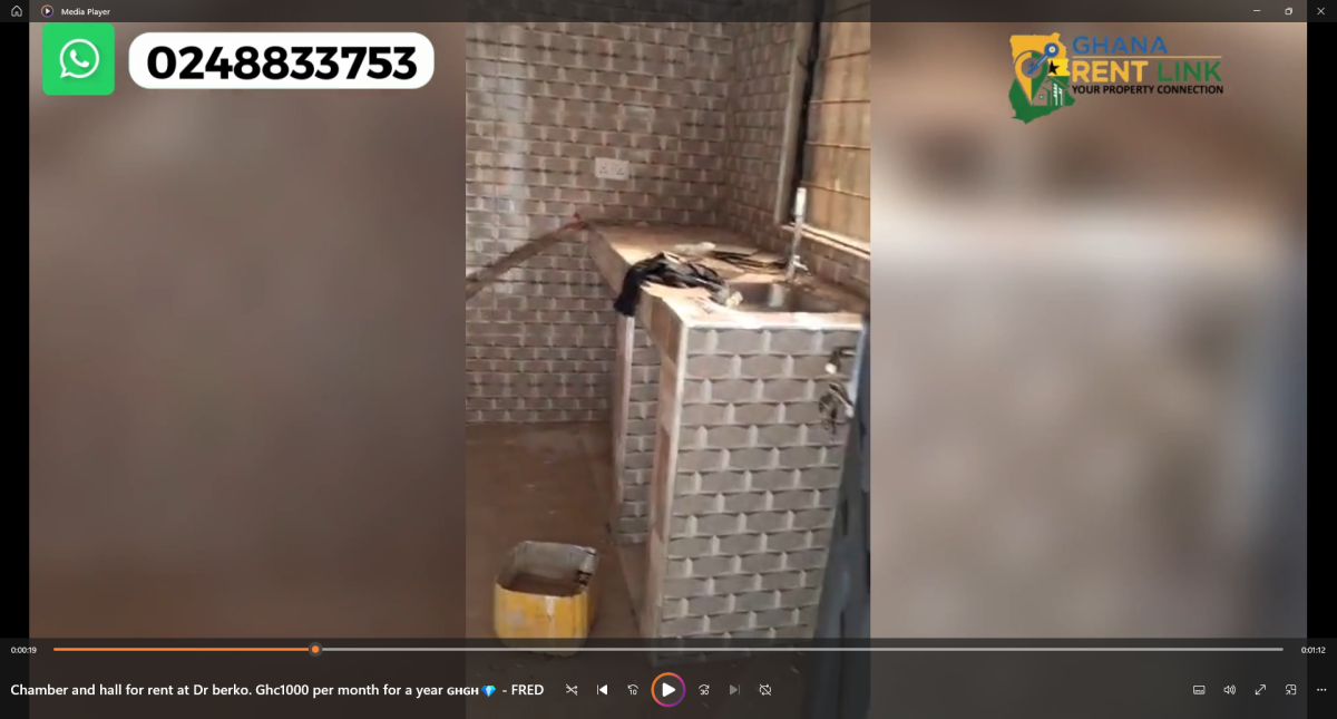 Chamber and Hall for Rent at Dr. Berko