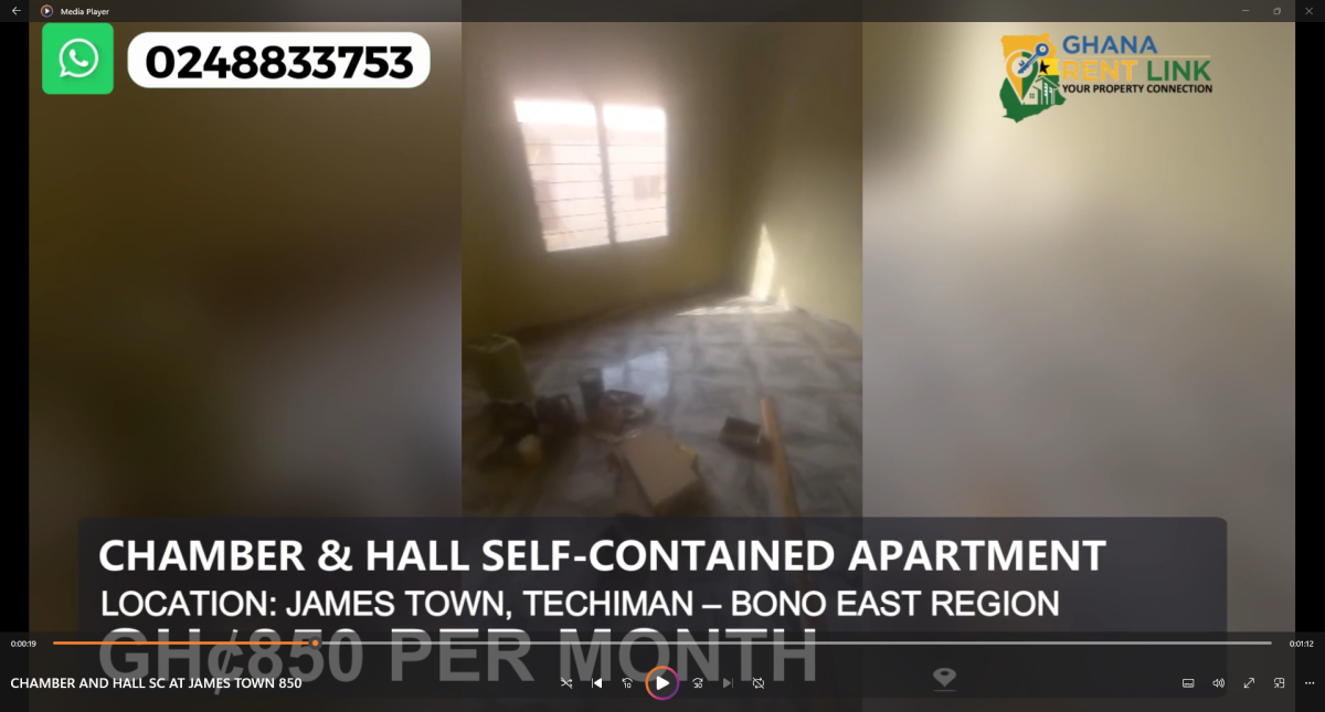 Chamber & Hall Self-Contained Apartment at James Town