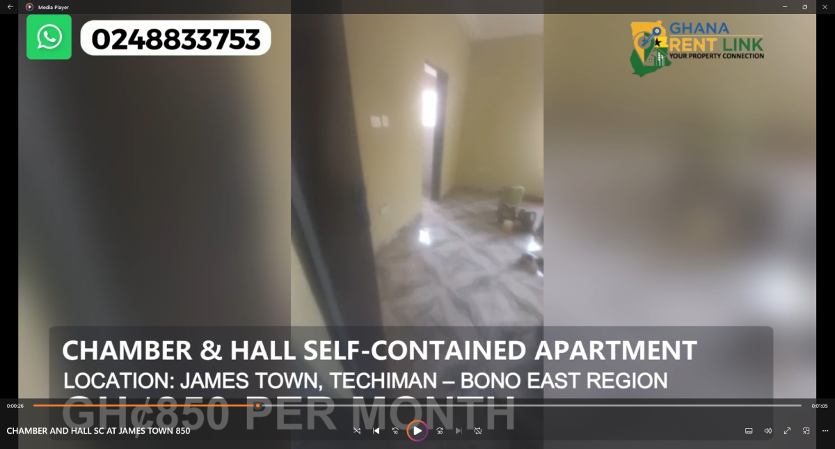 Chamber & Hall Self-Contained Apartment at James Town