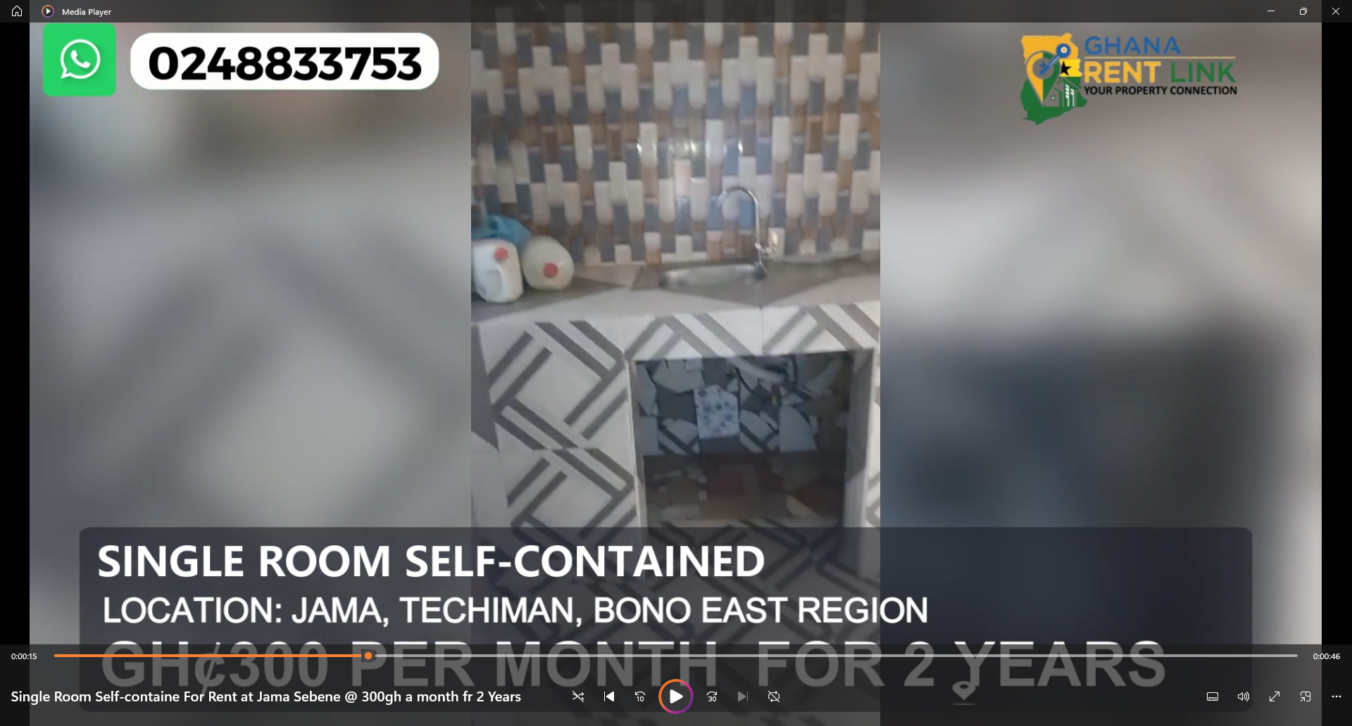 Single Room Self-Contained