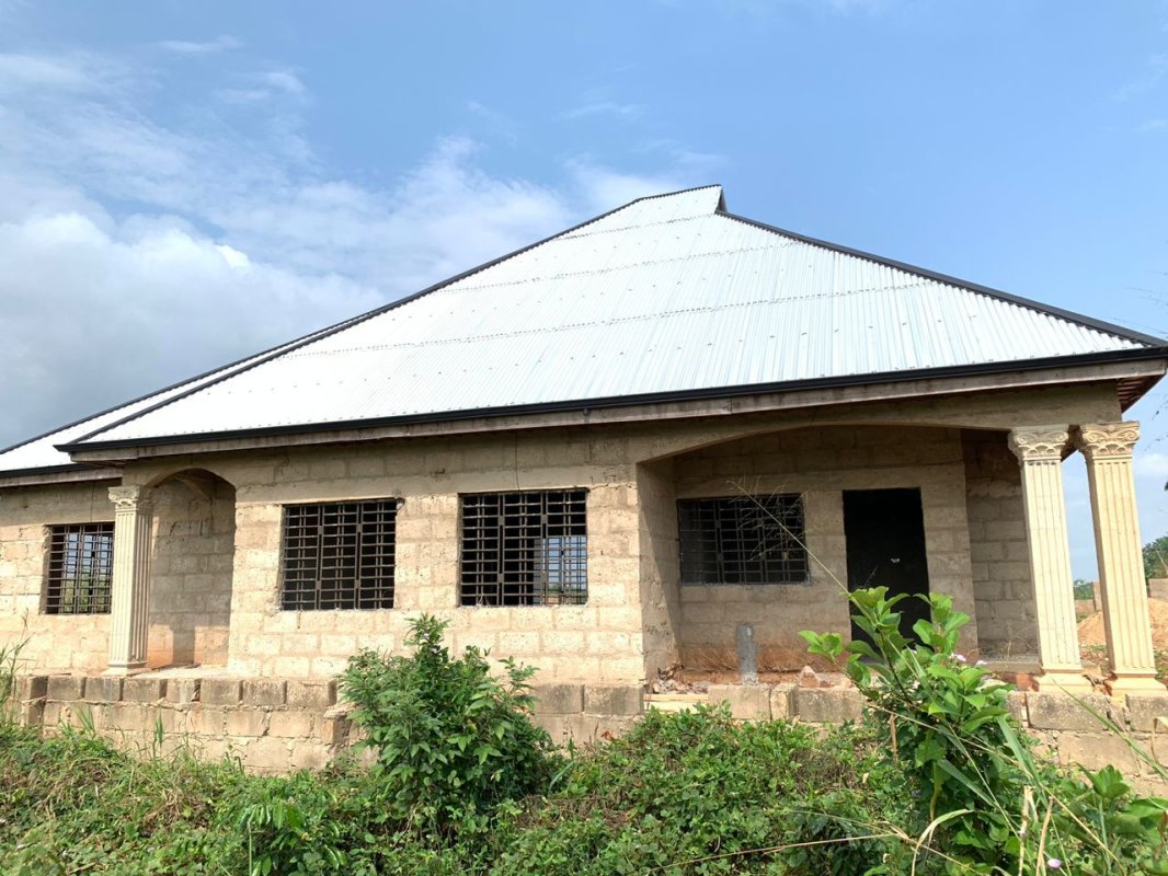 Uncompleted 3-Bedroom Self-Contained House for Sale